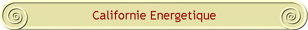 Californie Energetique