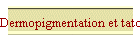 Dermopigmentation et tatouage