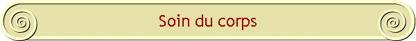 Soin du corps